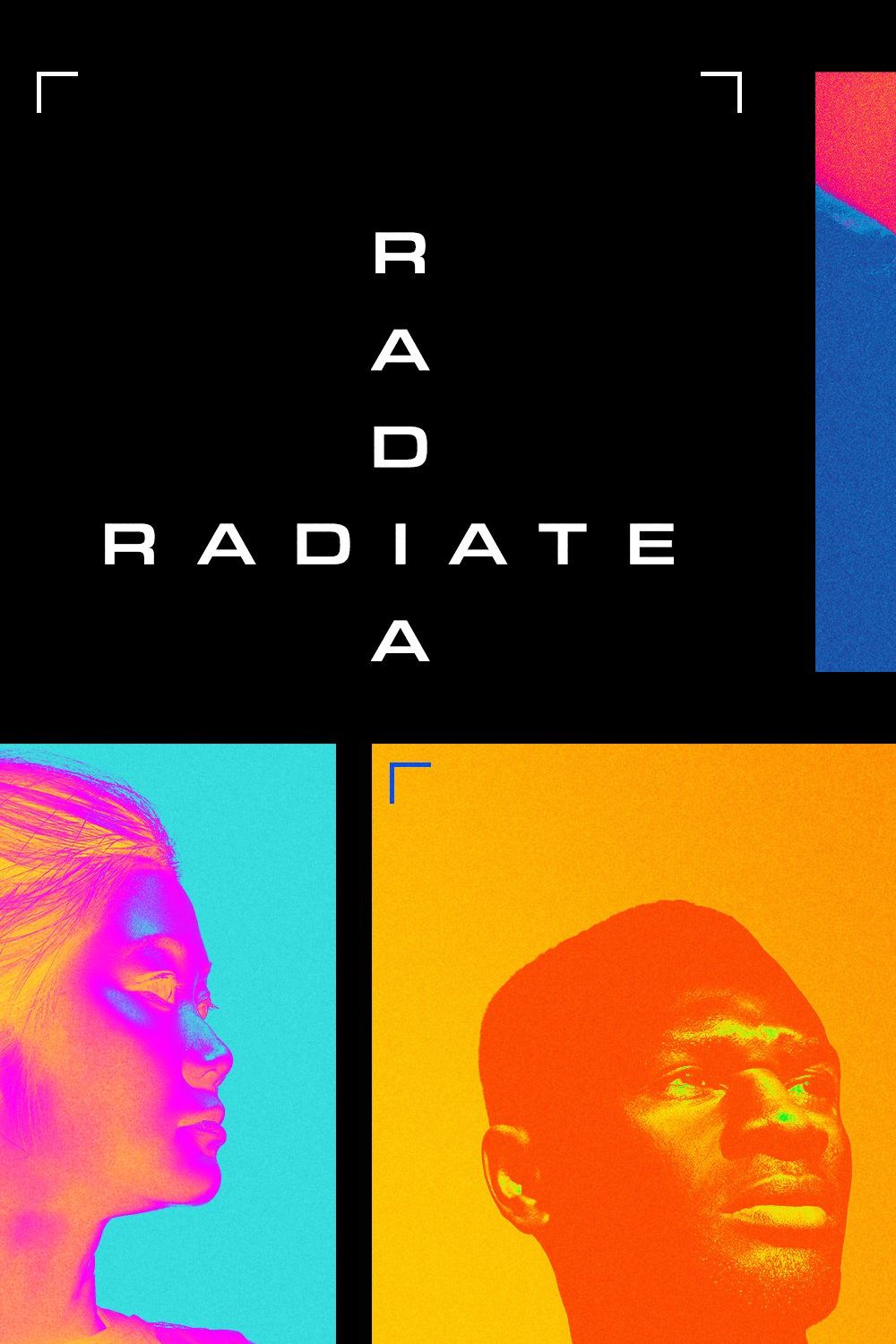 Radiate Photoshop Gradients pinterest preview image.