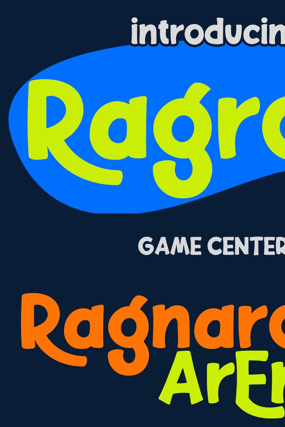 Ragrots Handwritten Display Font pinterest preview image.