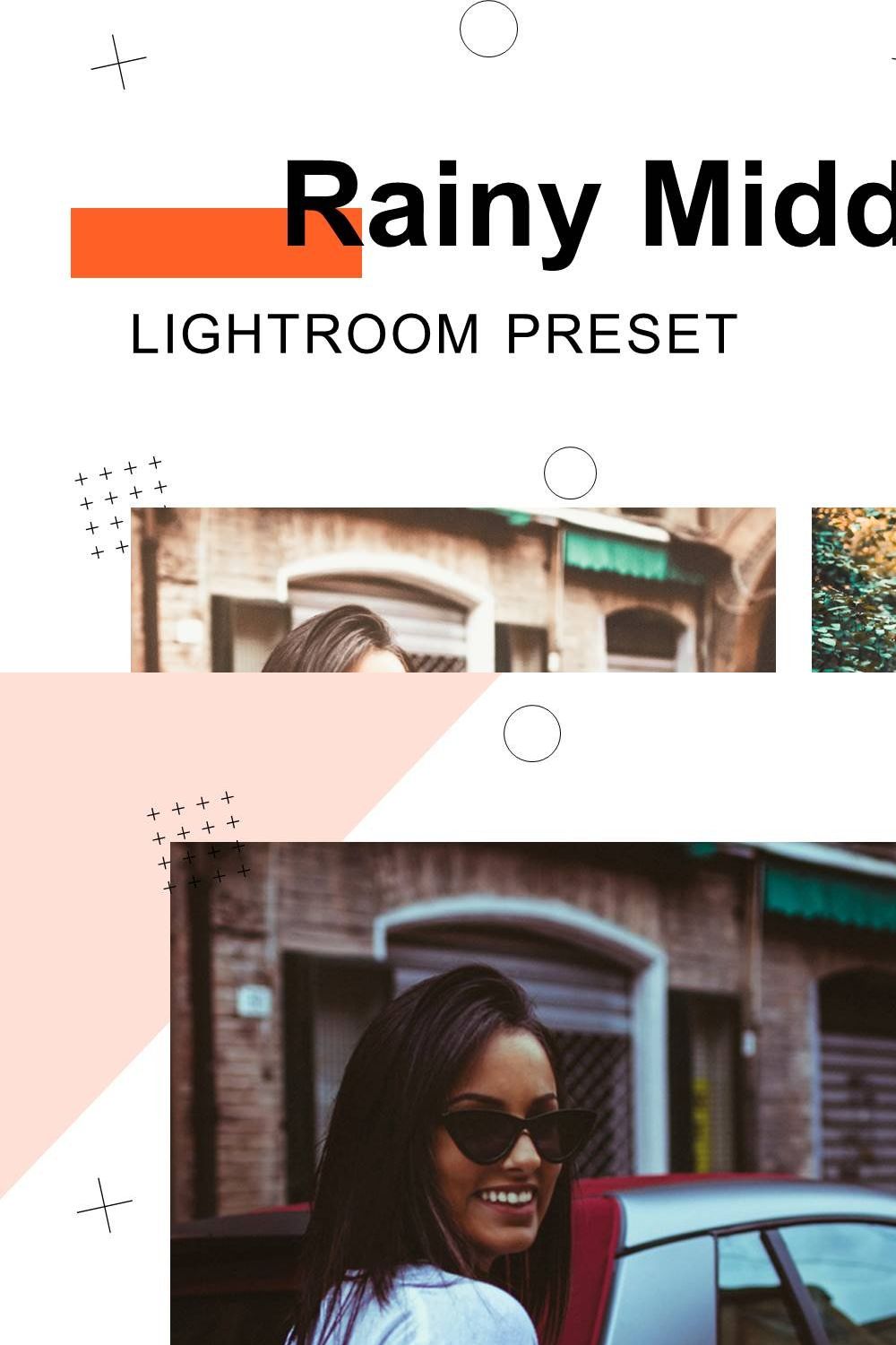 Rainy Midday - Lightroom Presets pinterest preview image.