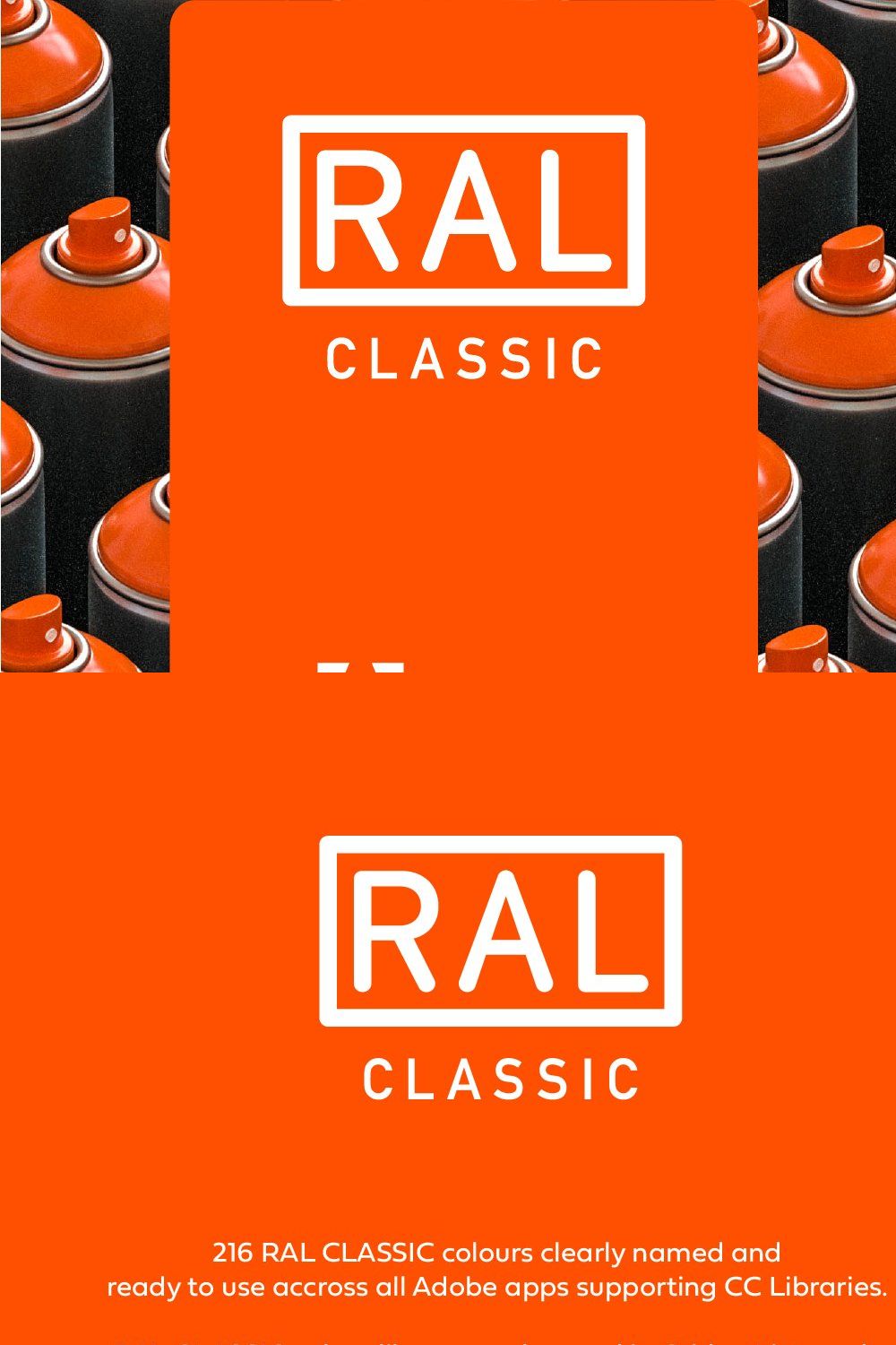 RAL CLASSIC Color Library pinterest preview image.
