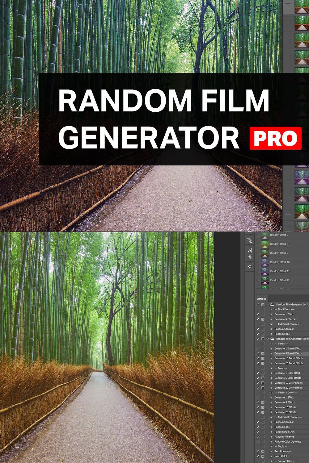 Random Film Generator PRO pinterest preview image.
