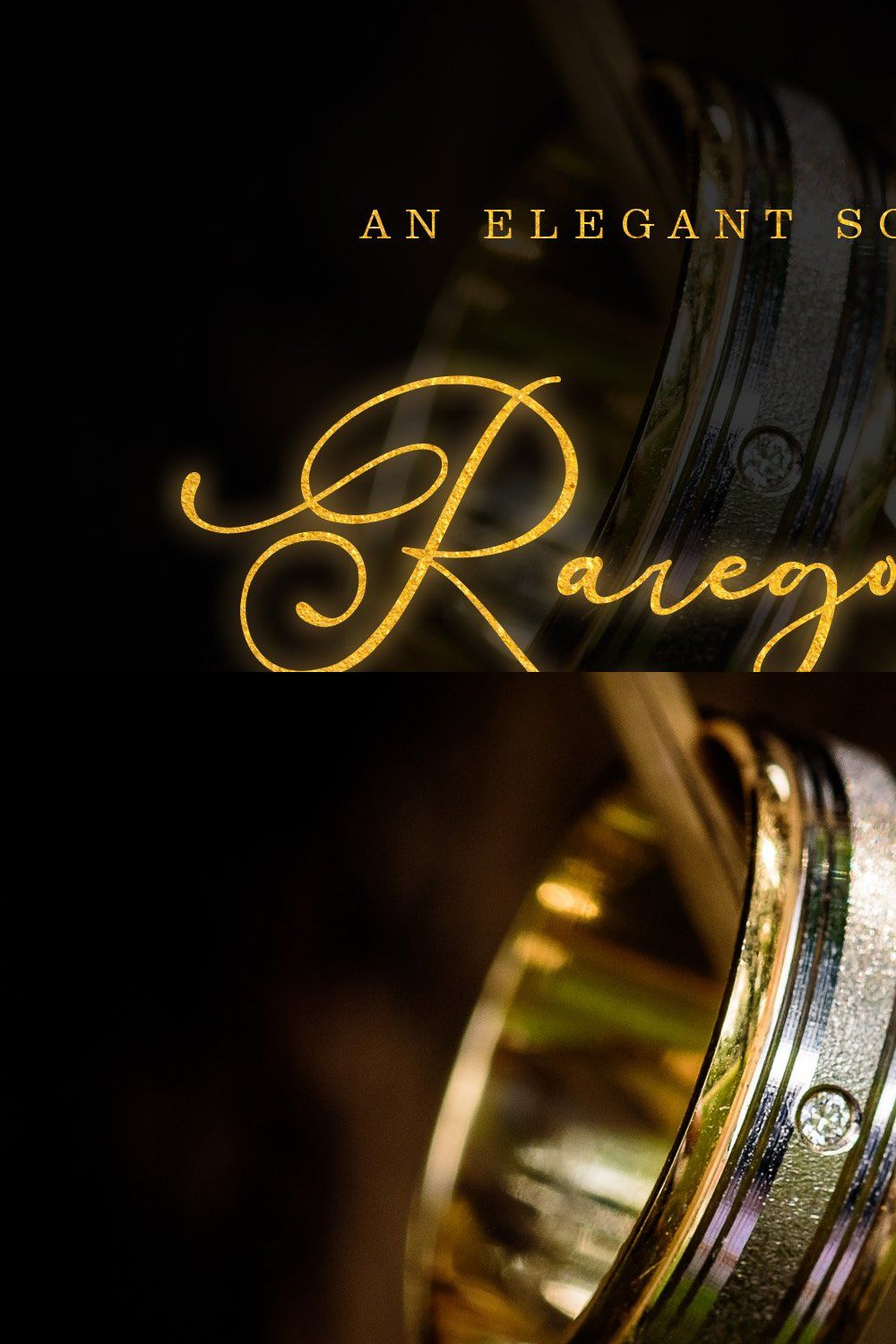 Raregold Script pinterest preview image.