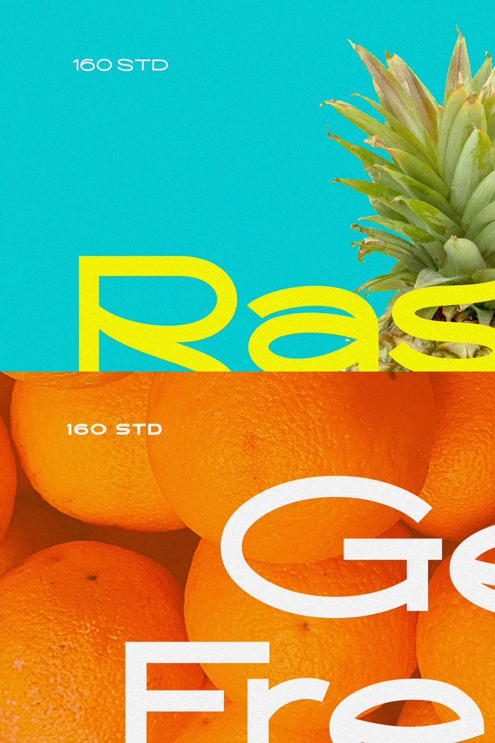 Rastey | Clean Modern Playful Sans pinterest preview image.