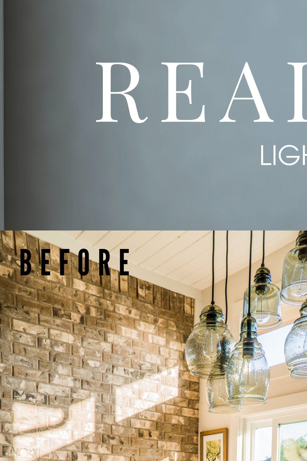 Real Estate Lightroom Presets pinterest preview image.