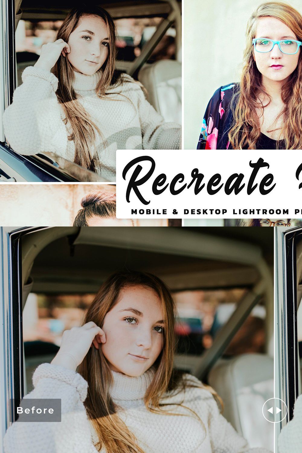 Recreate Hipster Pro Lightroom Prese pinterest preview image.