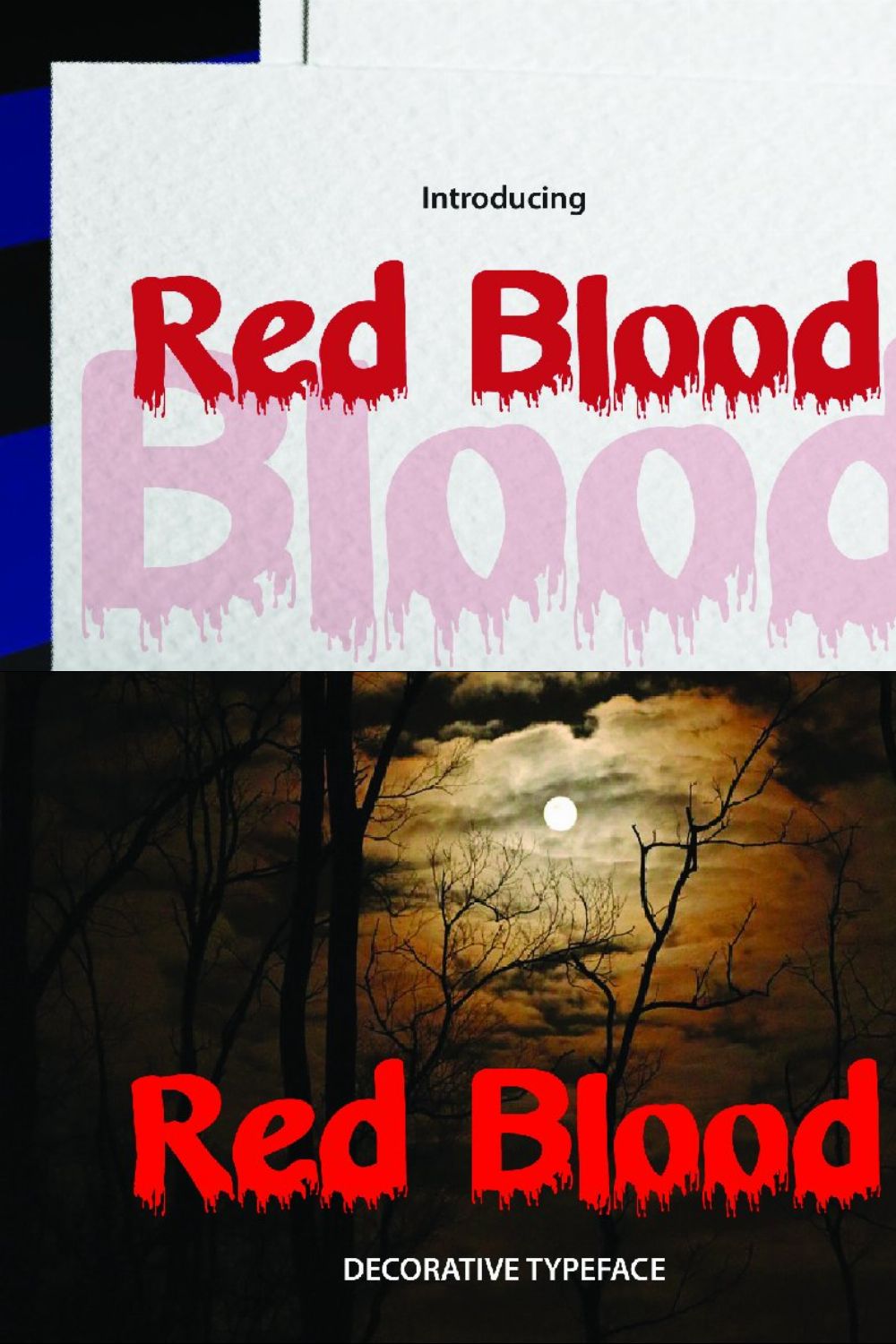 Red Blood pinterest preview image.