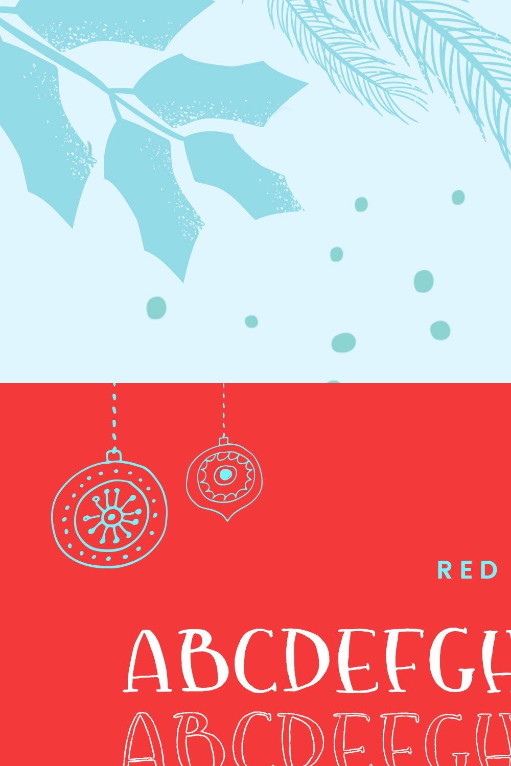 Red Noses | A Serif Display pinterest preview image.