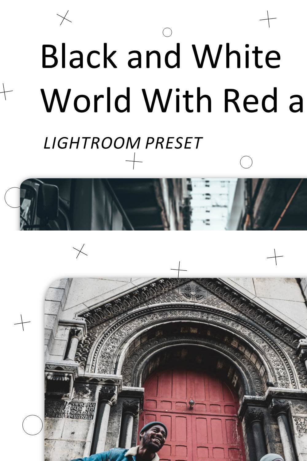 Red & Orange - Lightroom Presets pinterest preview image.