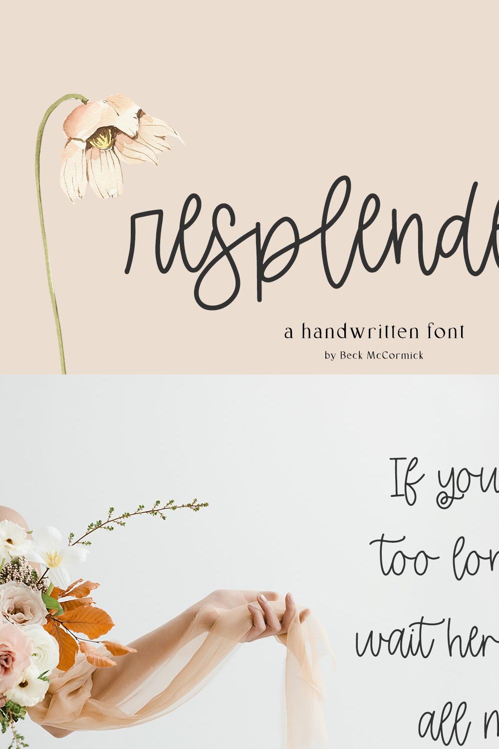 Resplendent Script pinterest preview image.