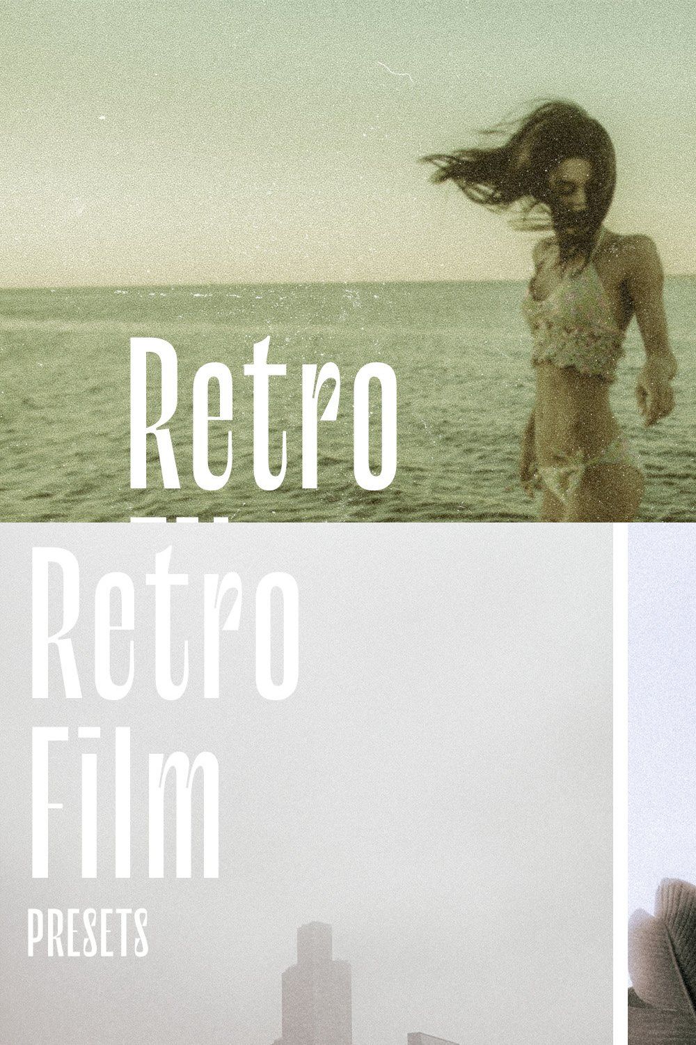 Retro Film: Lightroom Presets pinterest preview image.