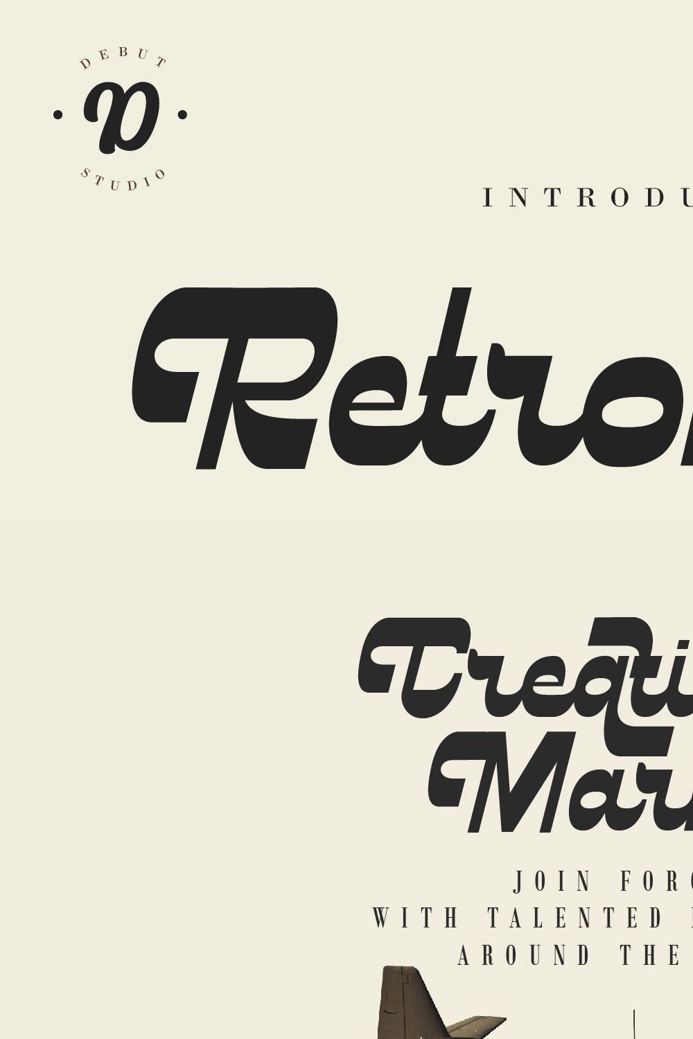 Retromax | Reverse Contrast Script pinterest preview image.