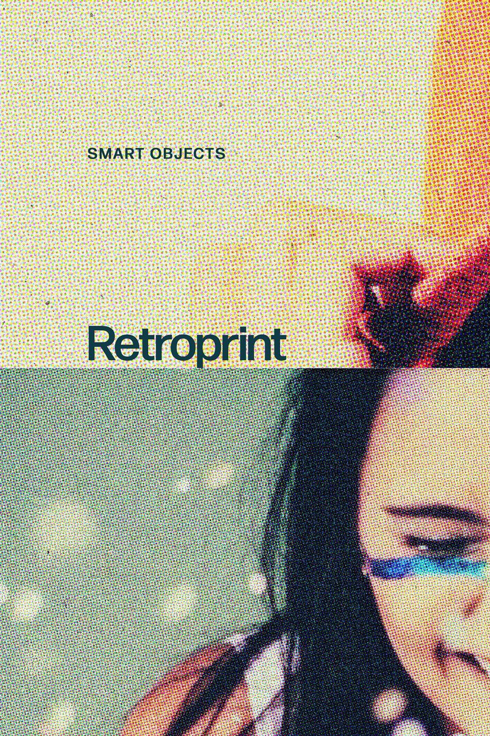 Retroprint Photo Effect pinterest preview image.