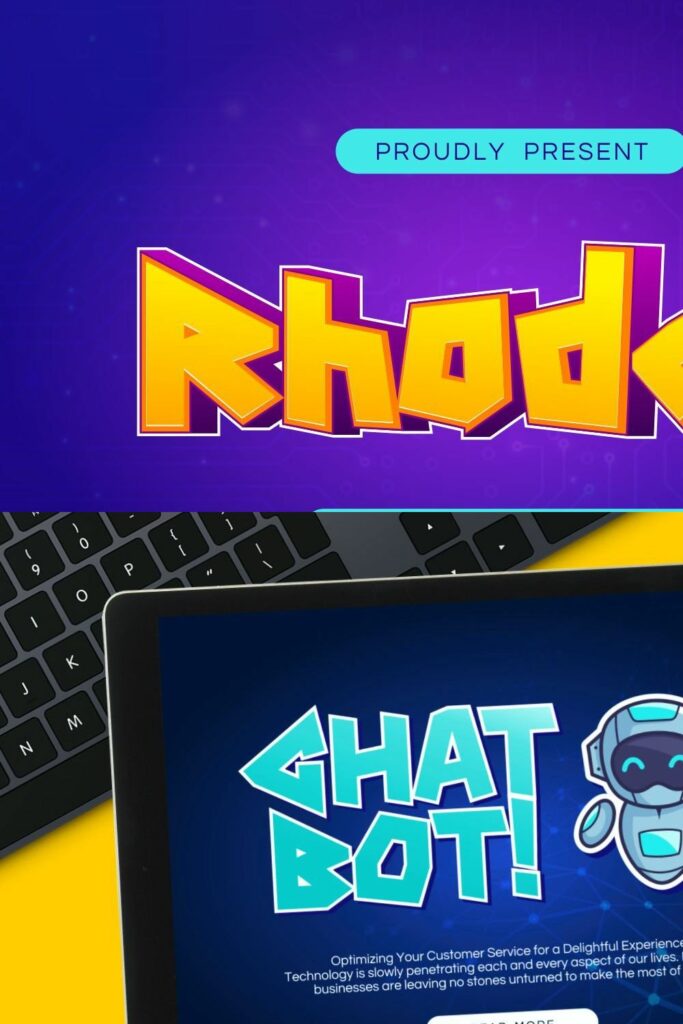 Rhodas - Playful Font – MasterBundles