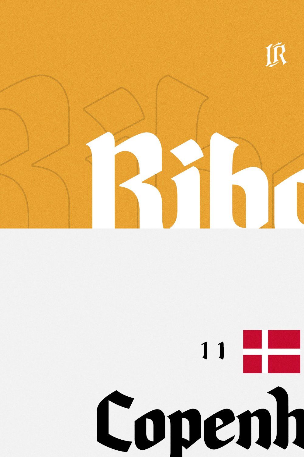 Ribolla Font pinterest preview image.