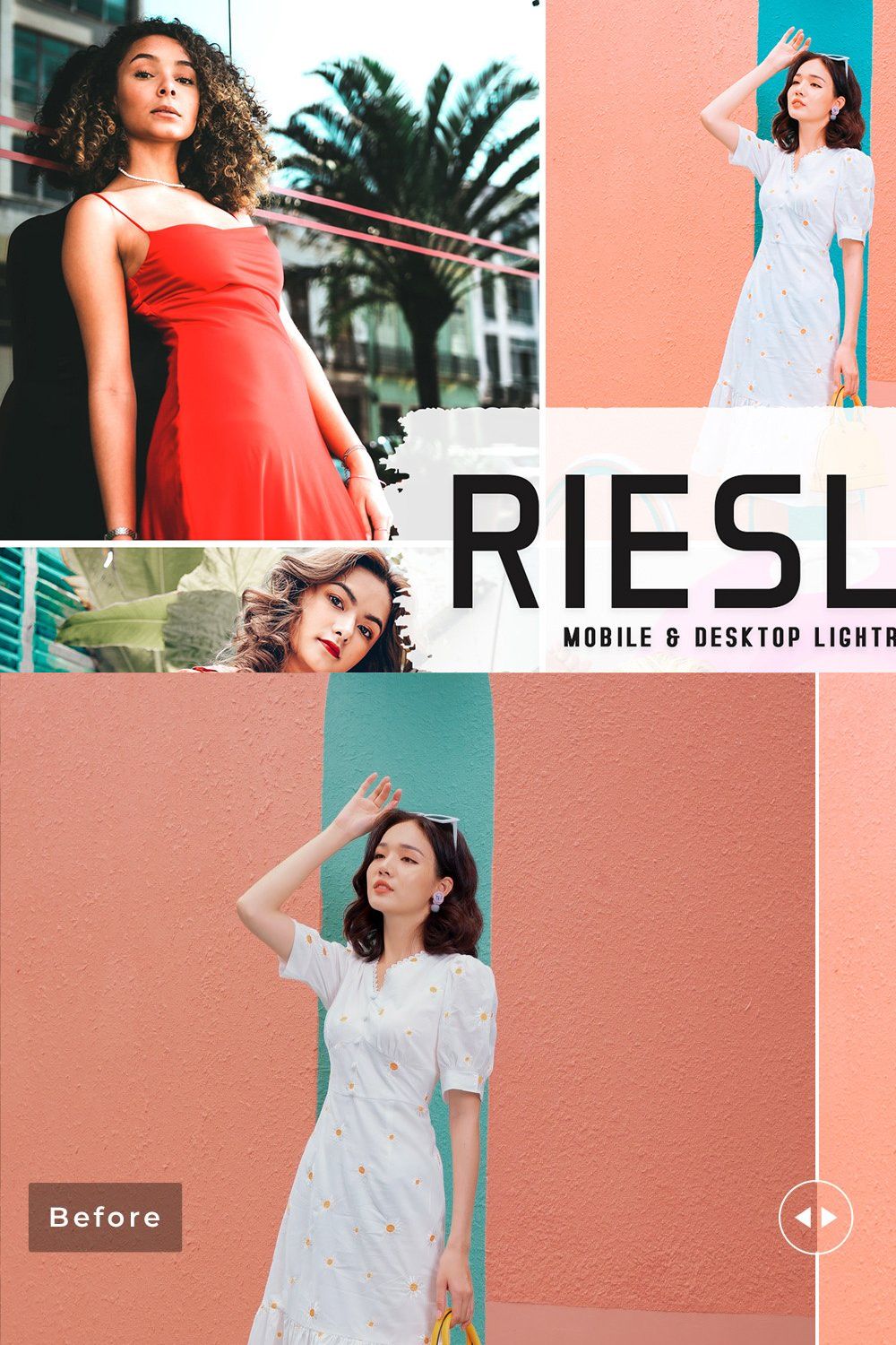 Riesling Pro Lightroom Presets pinterest preview image.