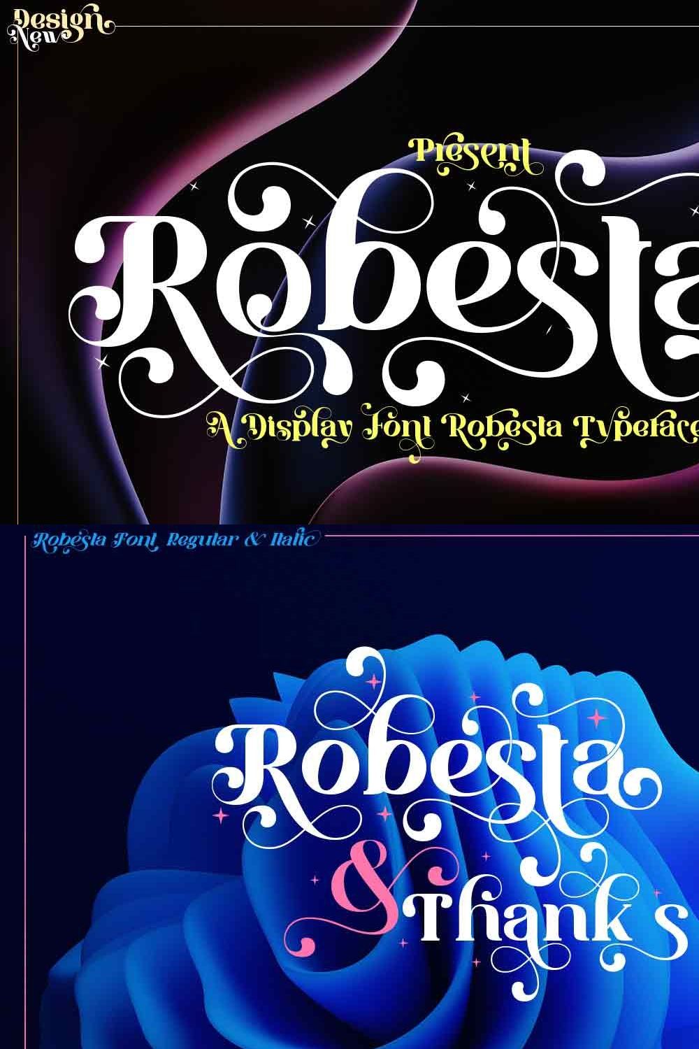 Robesta pinterest preview image.