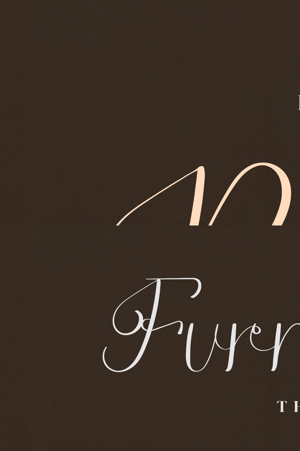 Roccang Script Fonts pinterest preview image.