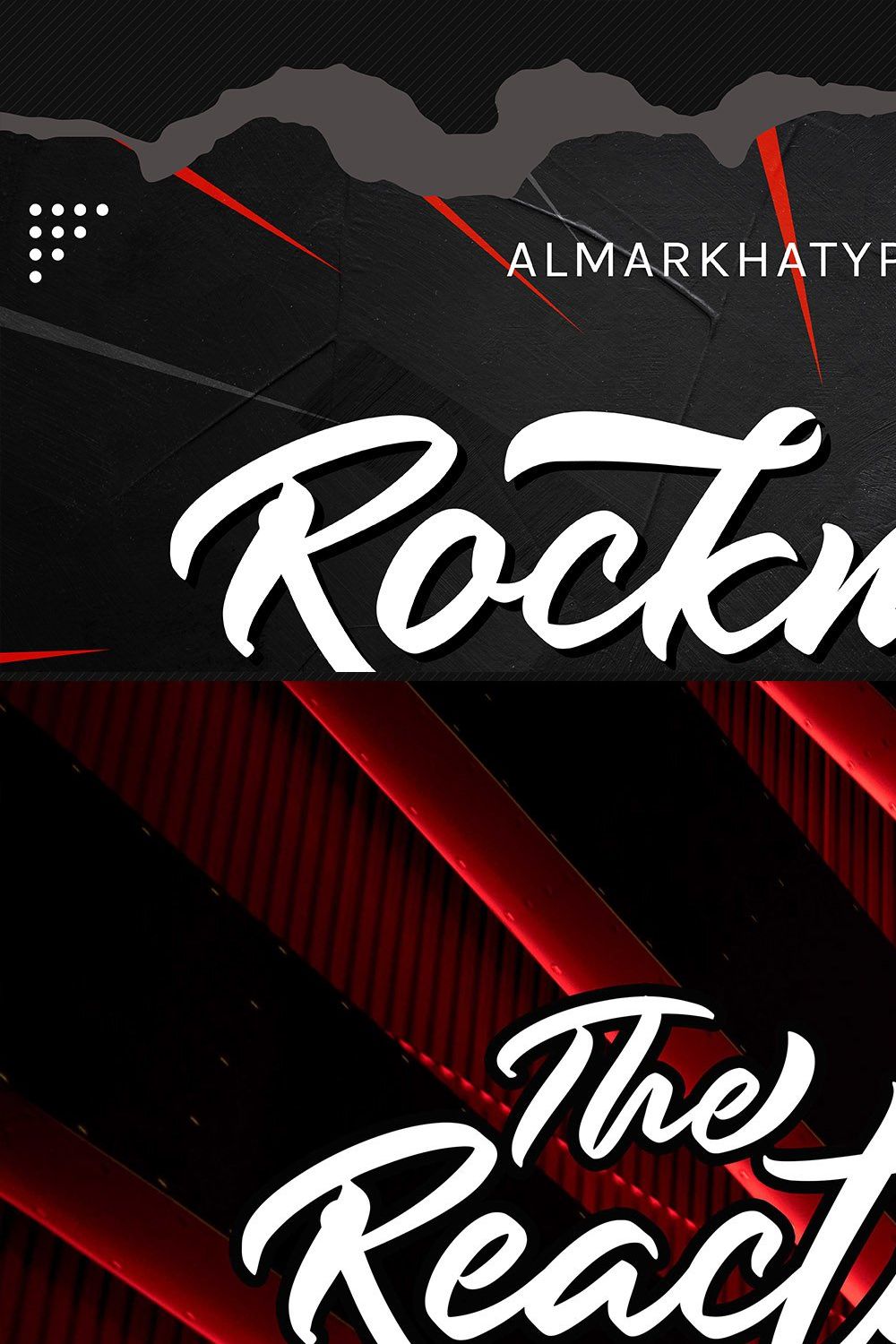 Rockmore - Authentic Bold Script pinterest preview image.