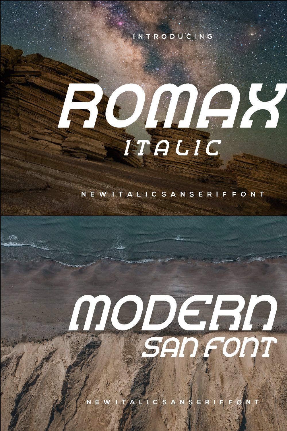 RomaxItalic pinterest preview image.