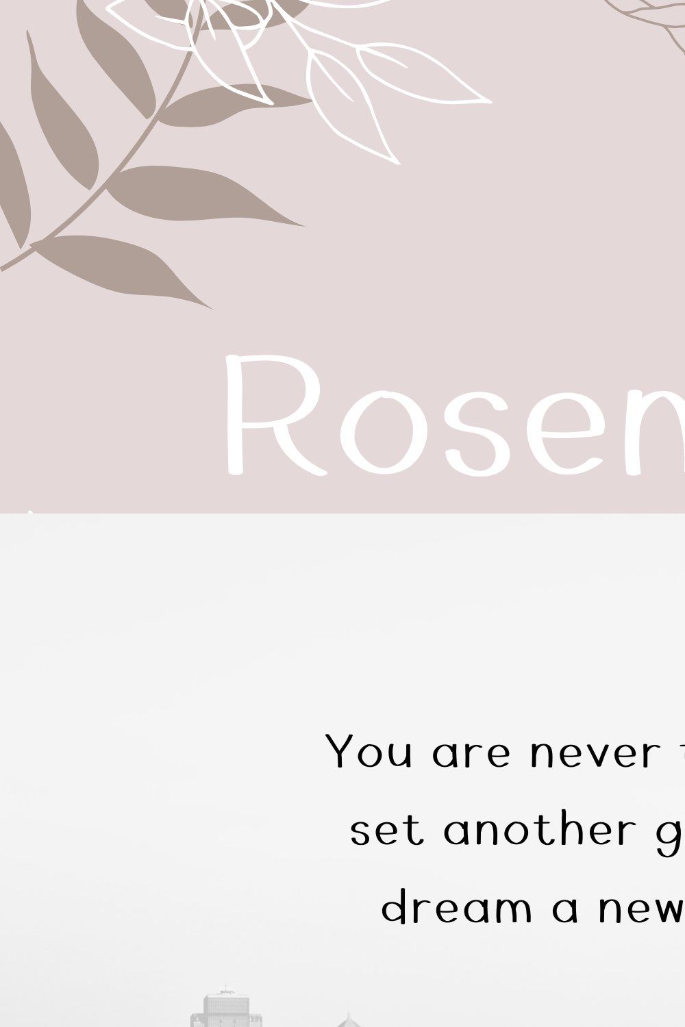 Rosemary pinterest preview image.