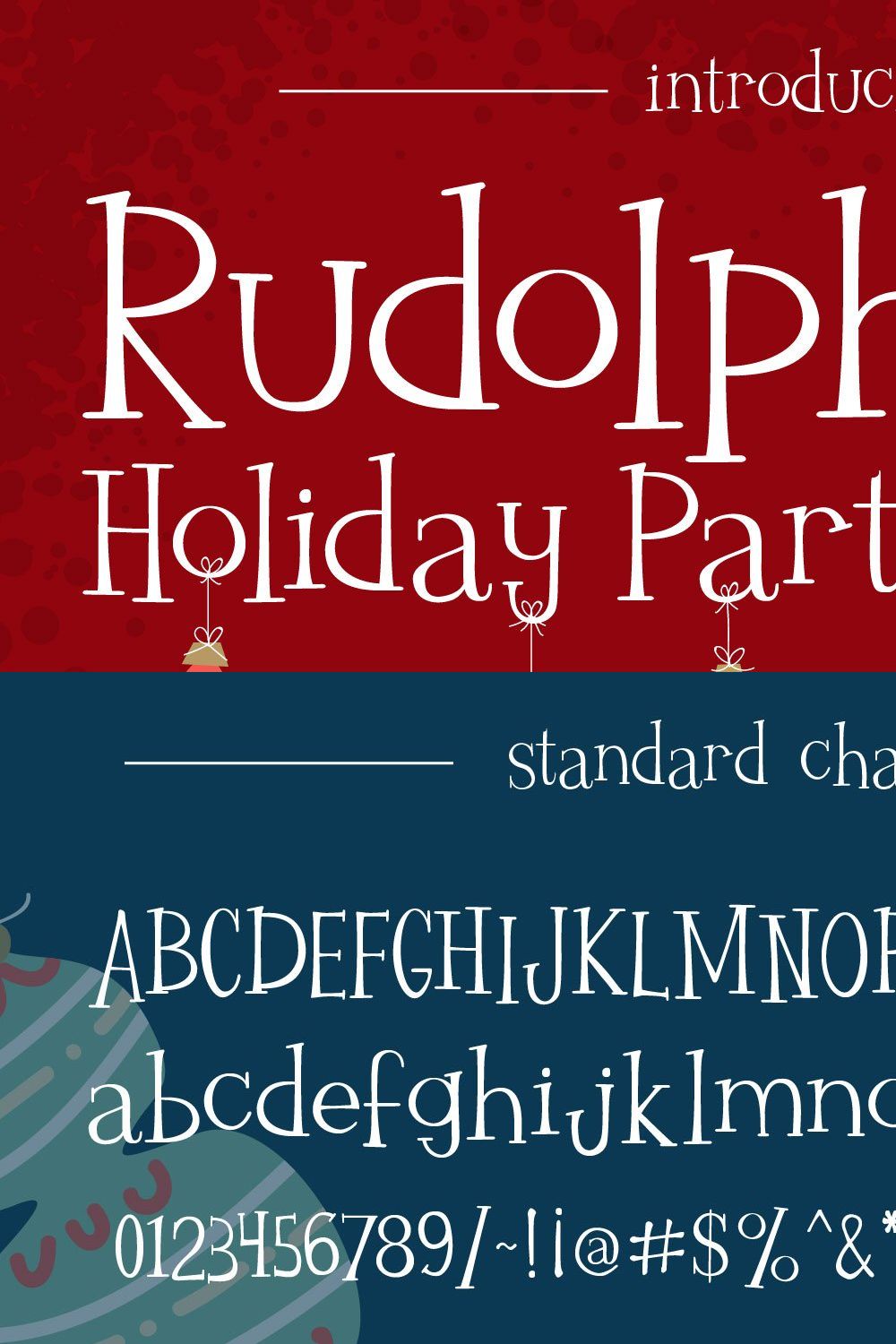 Rudolph's Holiday Party pinterest preview image.
