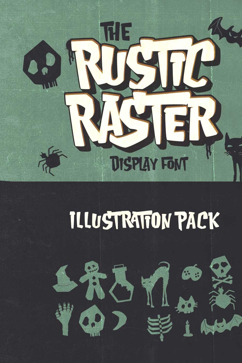 Rustic Raster + Extra pinterest preview image.