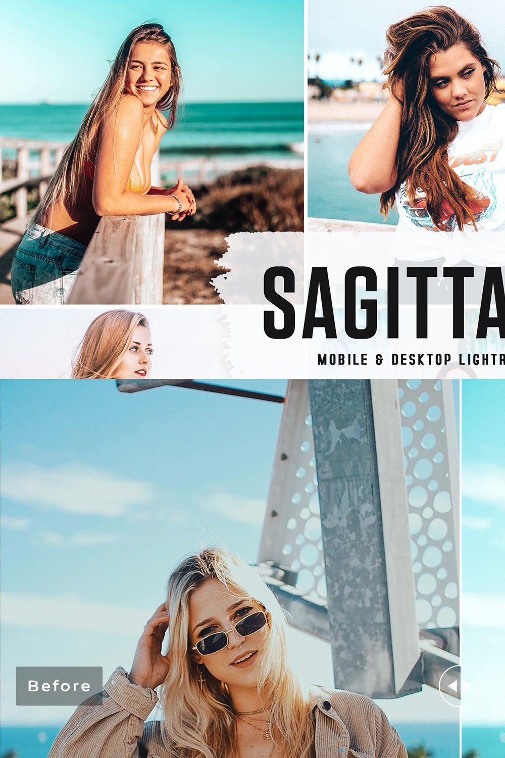 Sagittarius Pro Lightroom Presets pinterest preview image.