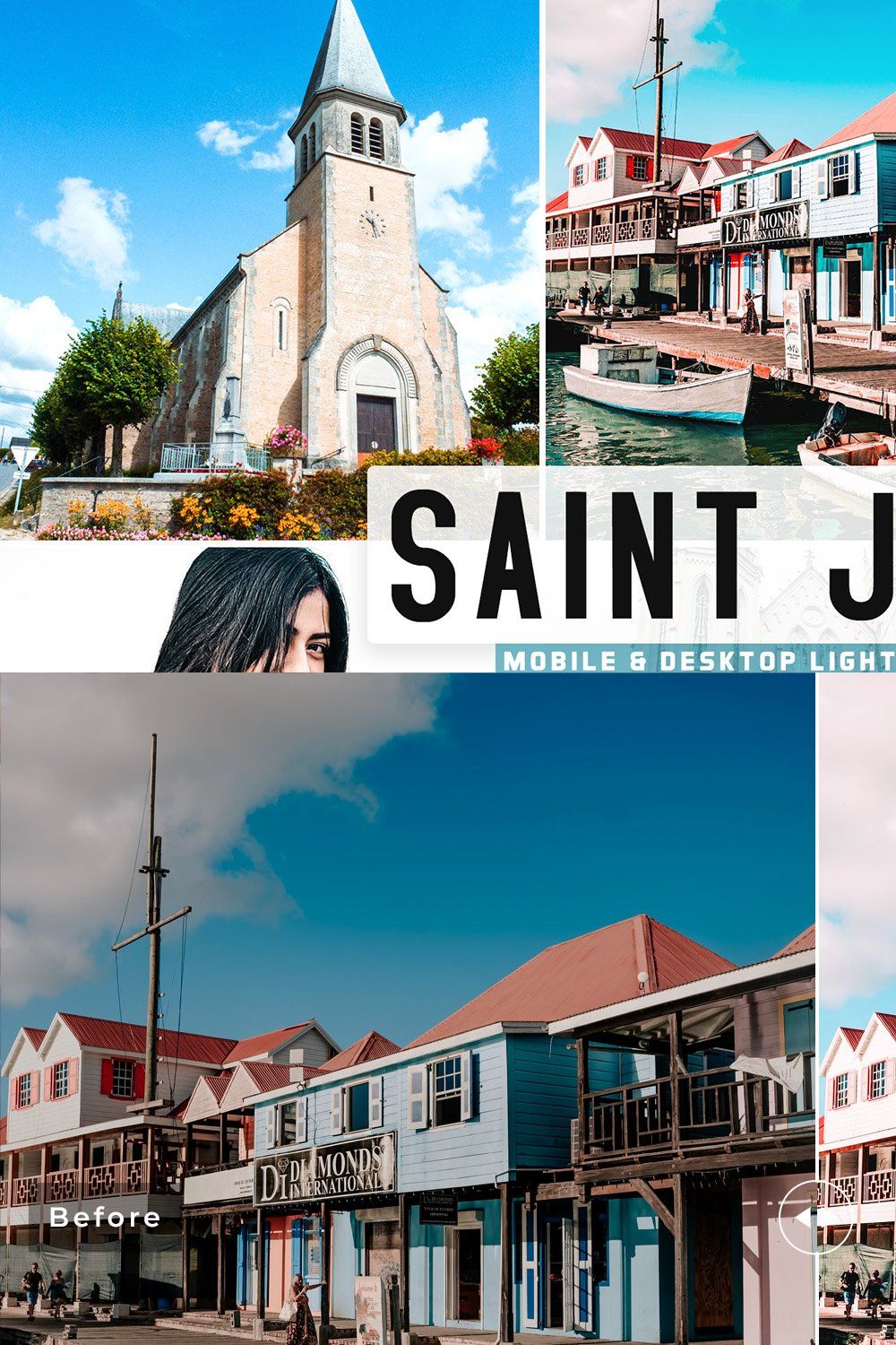 Saint Johns Pro Lightroom Presets pinterest preview image.