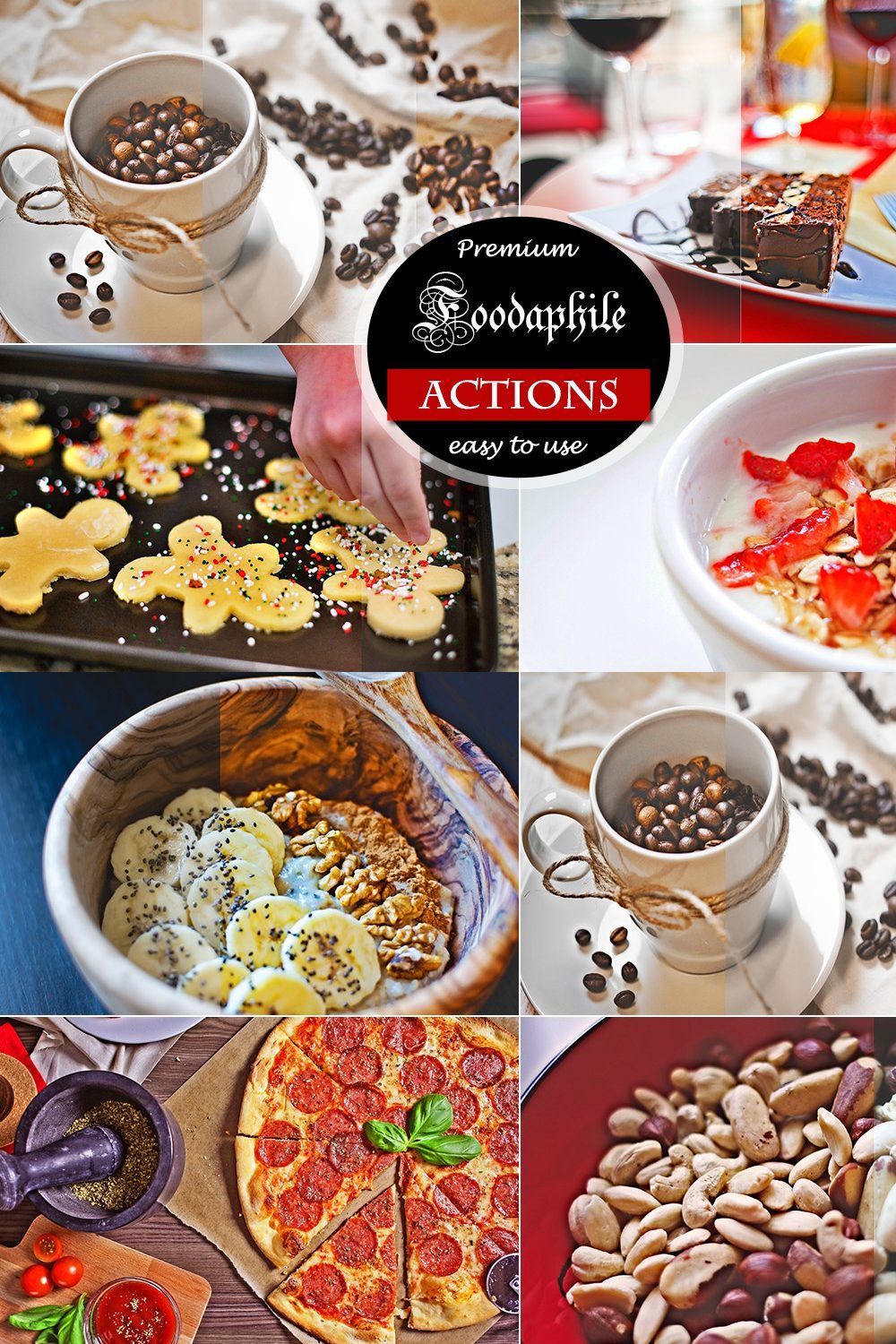 (SALE 85%) Foodaphile 6 Actions pinterest preview image.