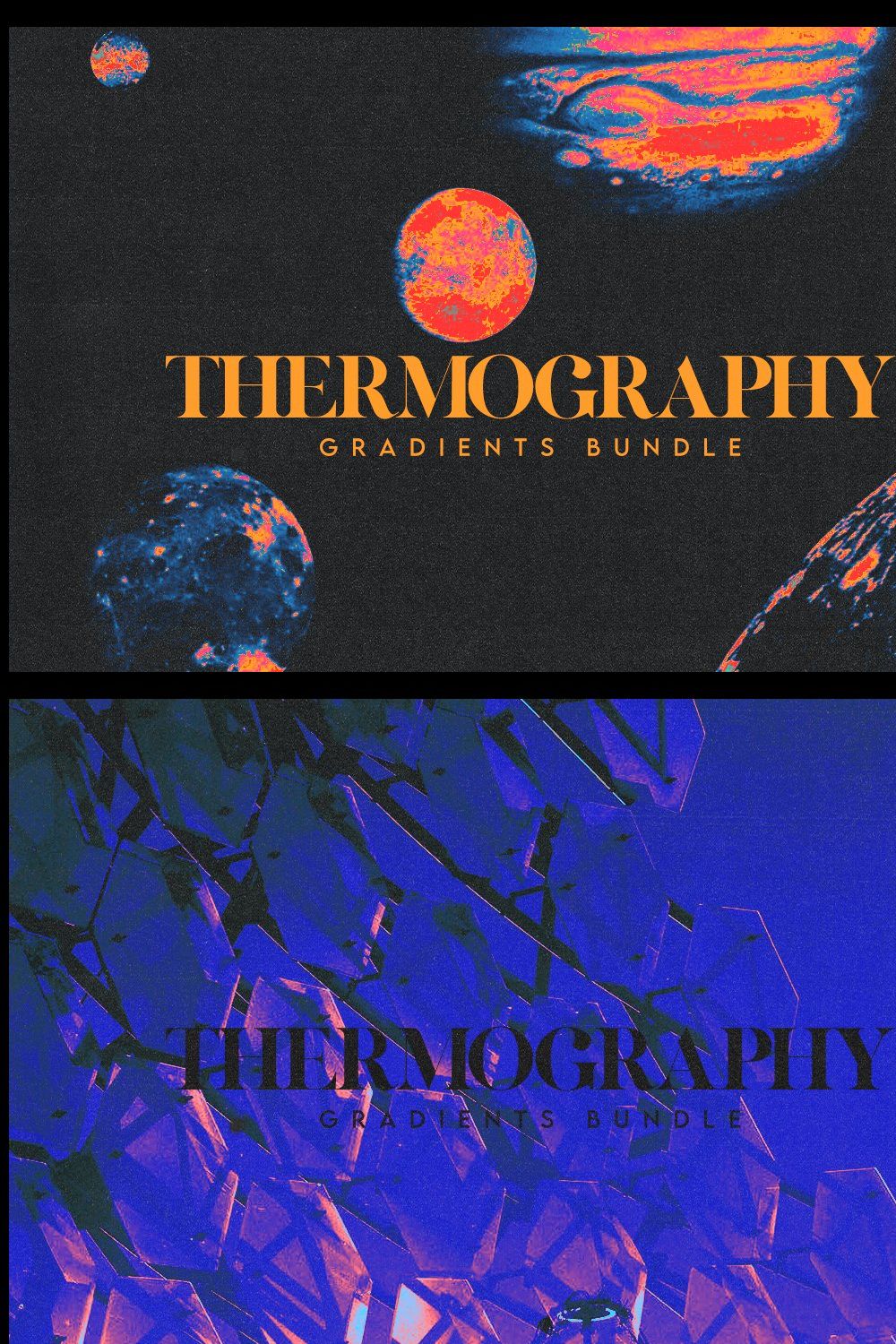 SALE! Thermography Gradients Bundle pinterest preview image.