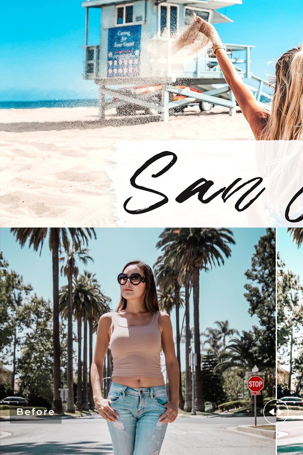 San Jose Pro Lightroom Presets pinterest preview image.