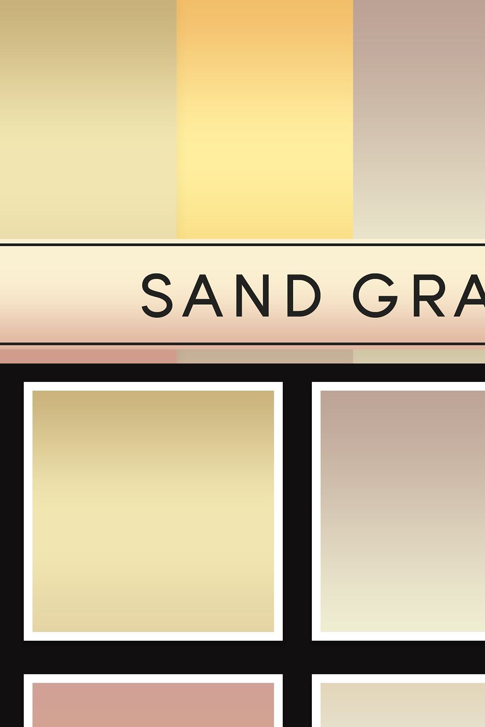 Sand Gradients pinterest preview image.