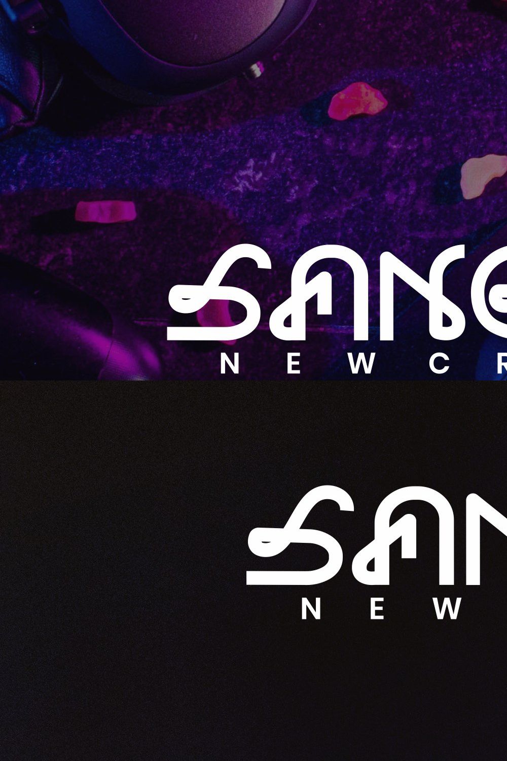 Sanglir - Display Font pinterest preview image.