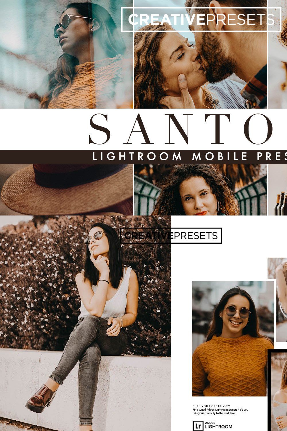 SANTOS - Mobile Lightroom Preset pinterest preview image.