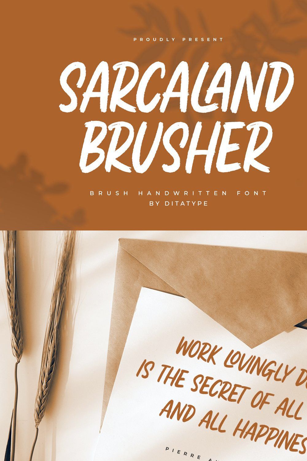 Sarcaland Brusher pinterest preview image.