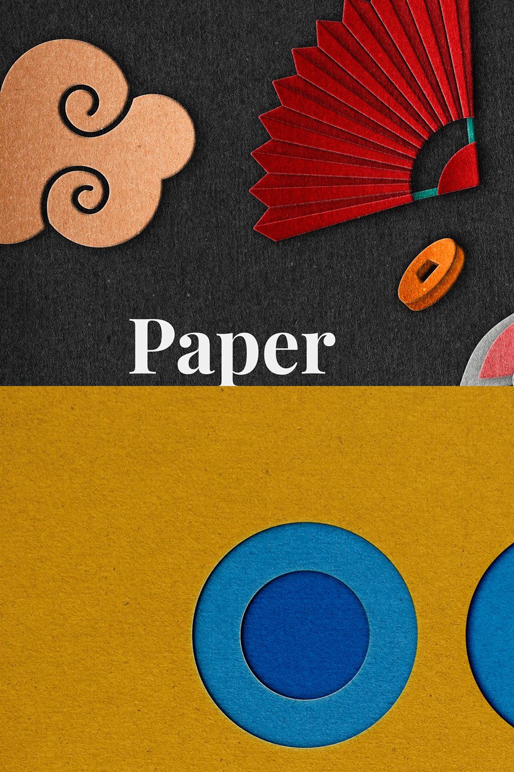 Scissors Wizard: Paper Cutout Effect pinterest preview image.