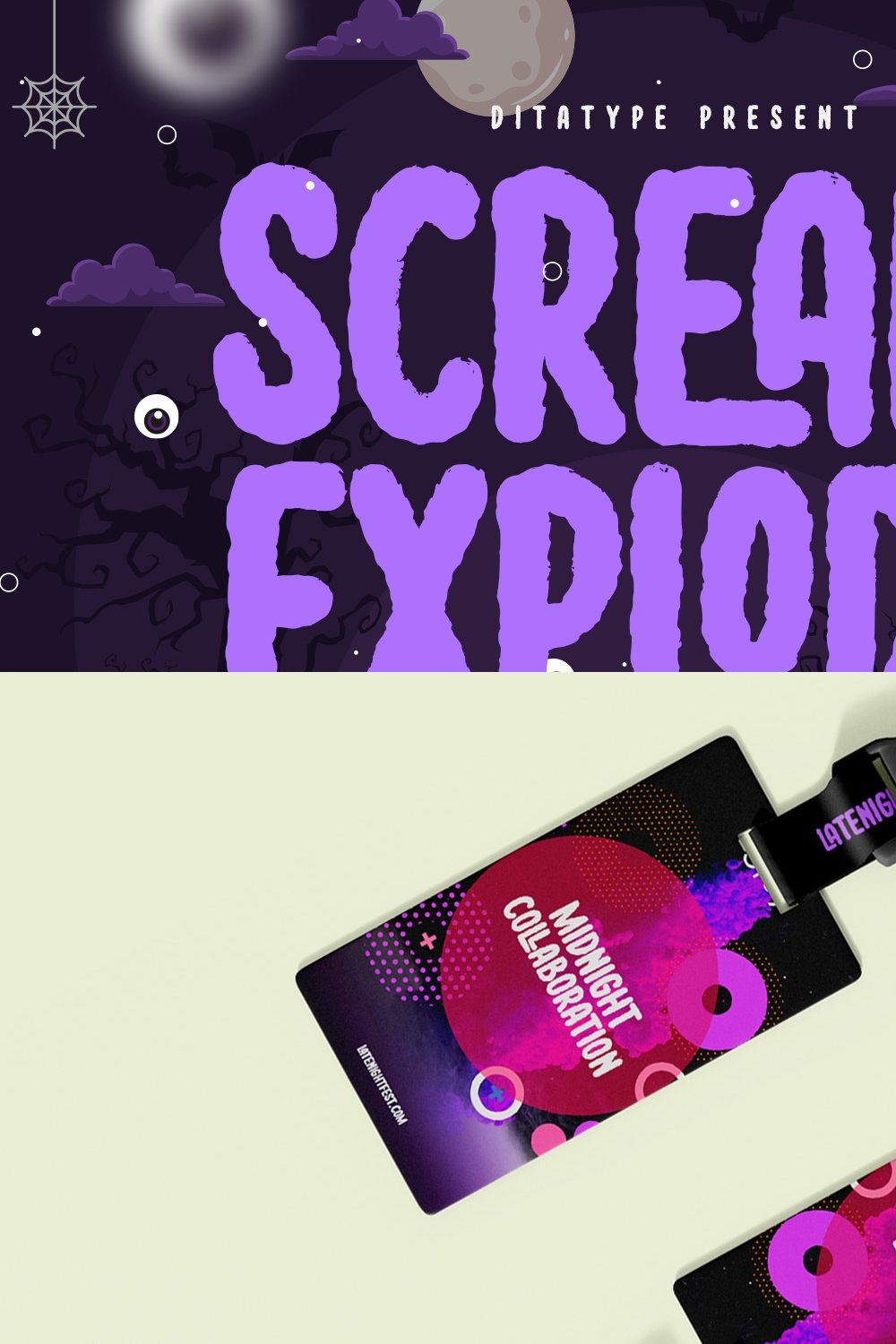 Scream Explode pinterest preview image.