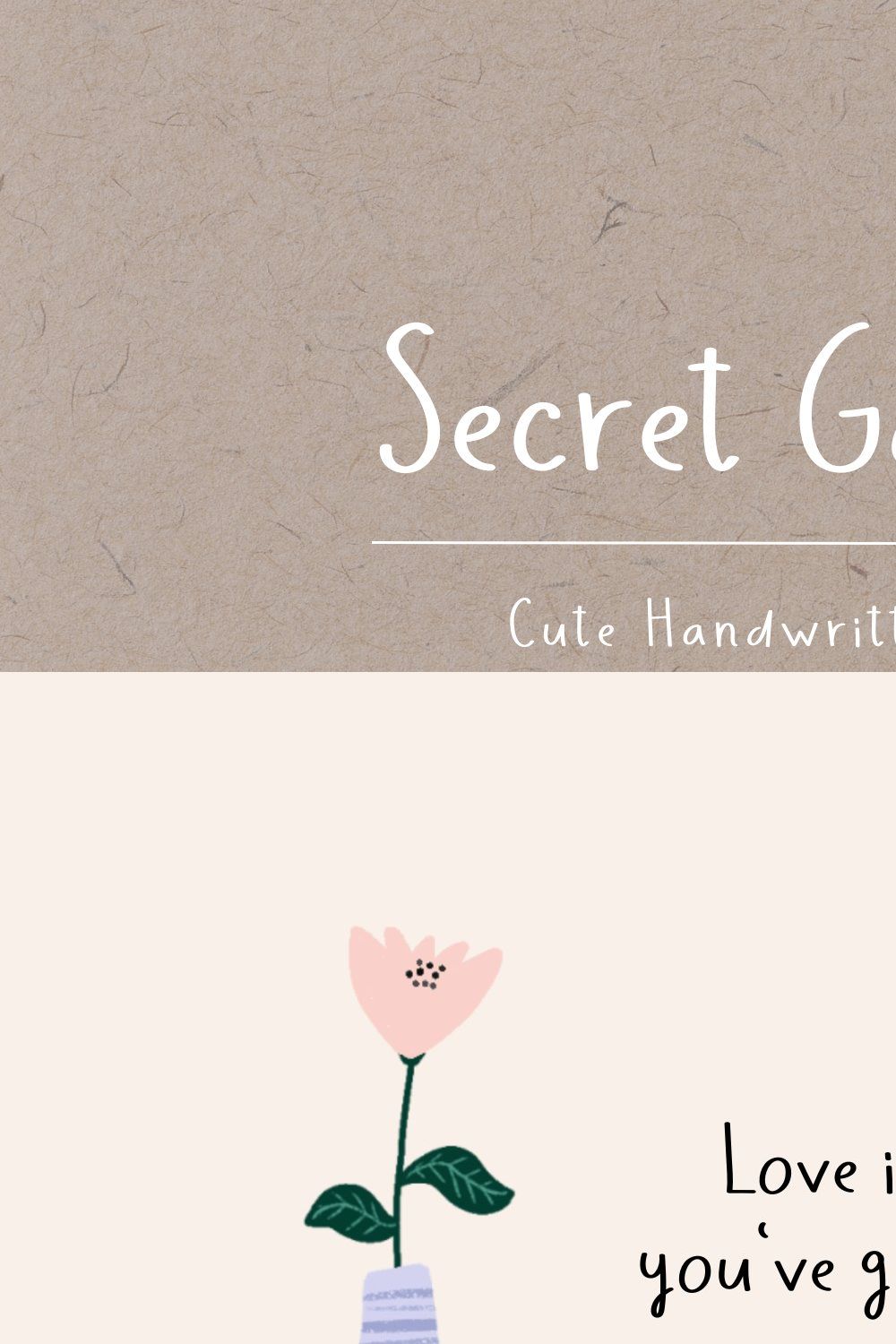 Secret Garden pinterest preview image.