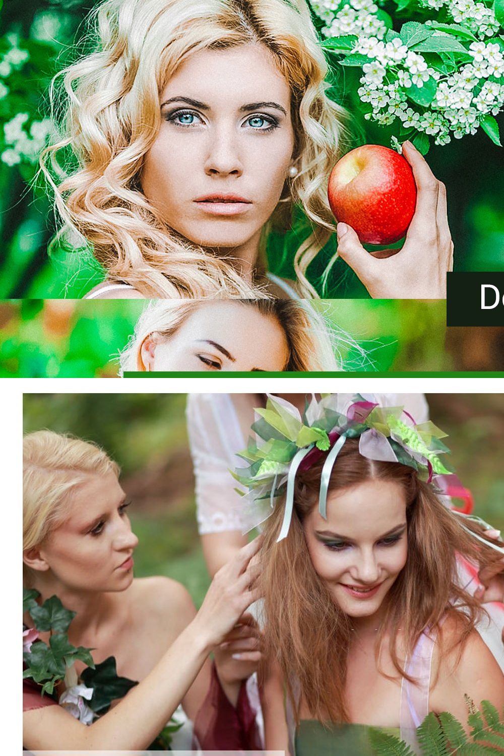 Secret Garden Presets pinterest preview image.