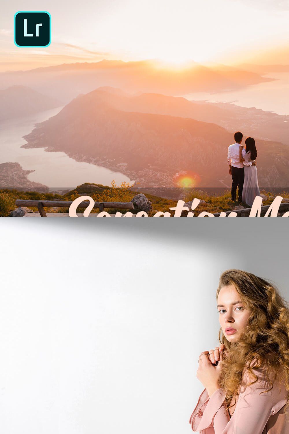 Sensation Matte Presets Lightroom pinterest preview image.