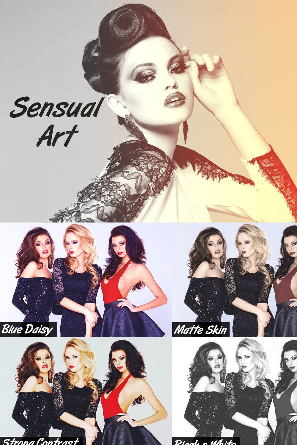 Sensual Art pinterest preview image.