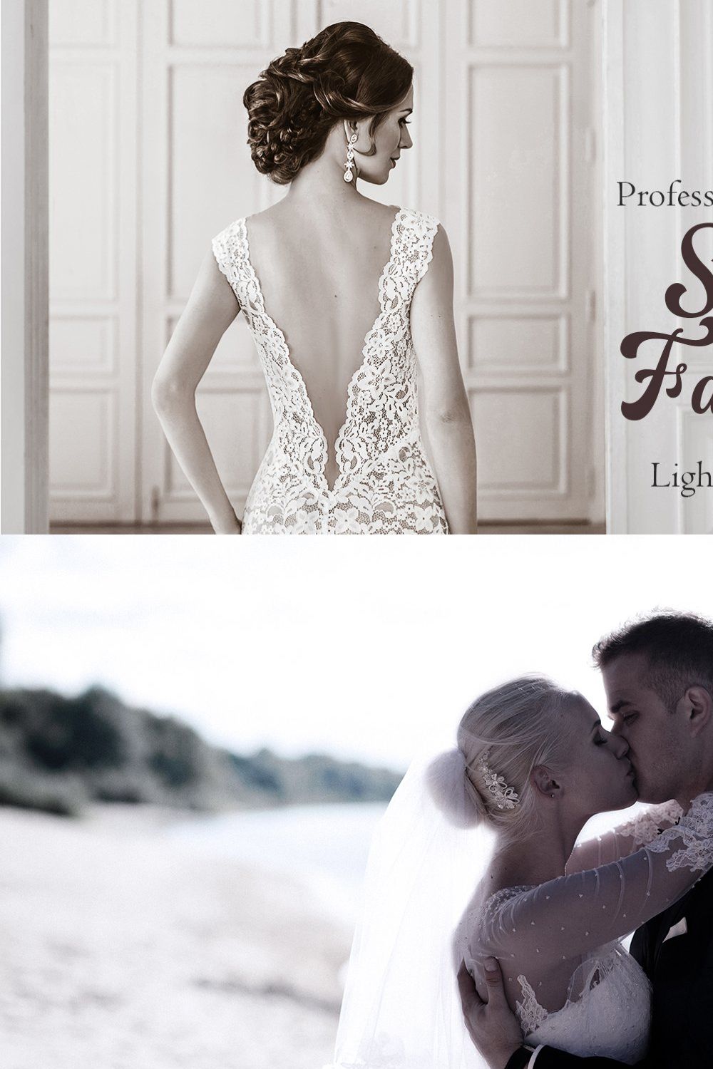 Sepia Fantasy Lightroom Presets pinterest preview image.