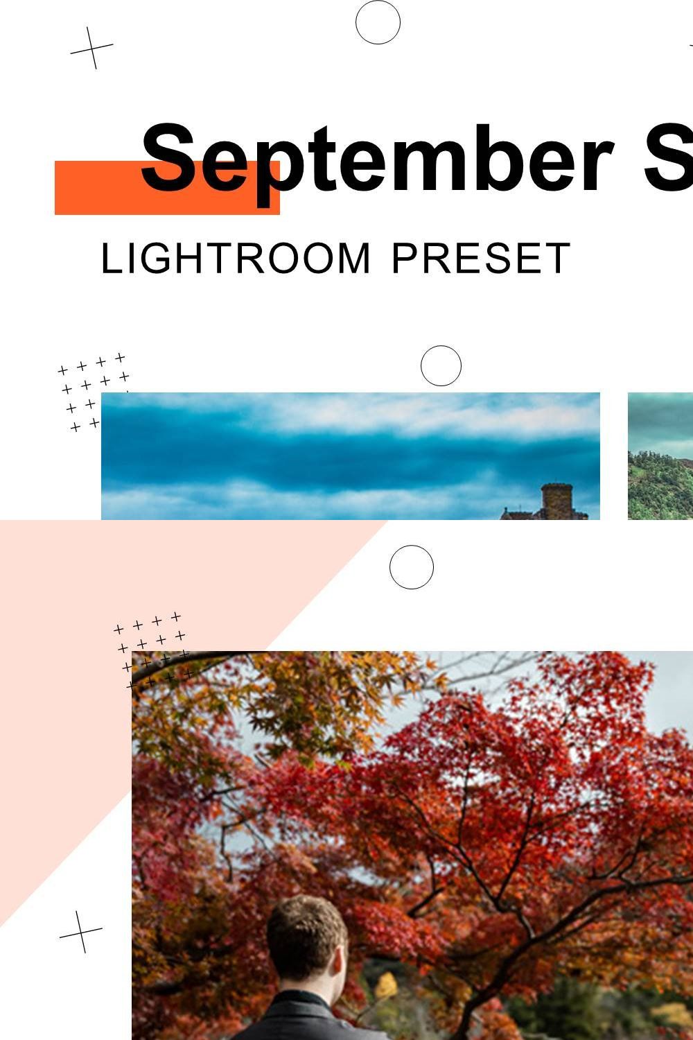 September Sonata - Lightroom Presets pinterest preview image.