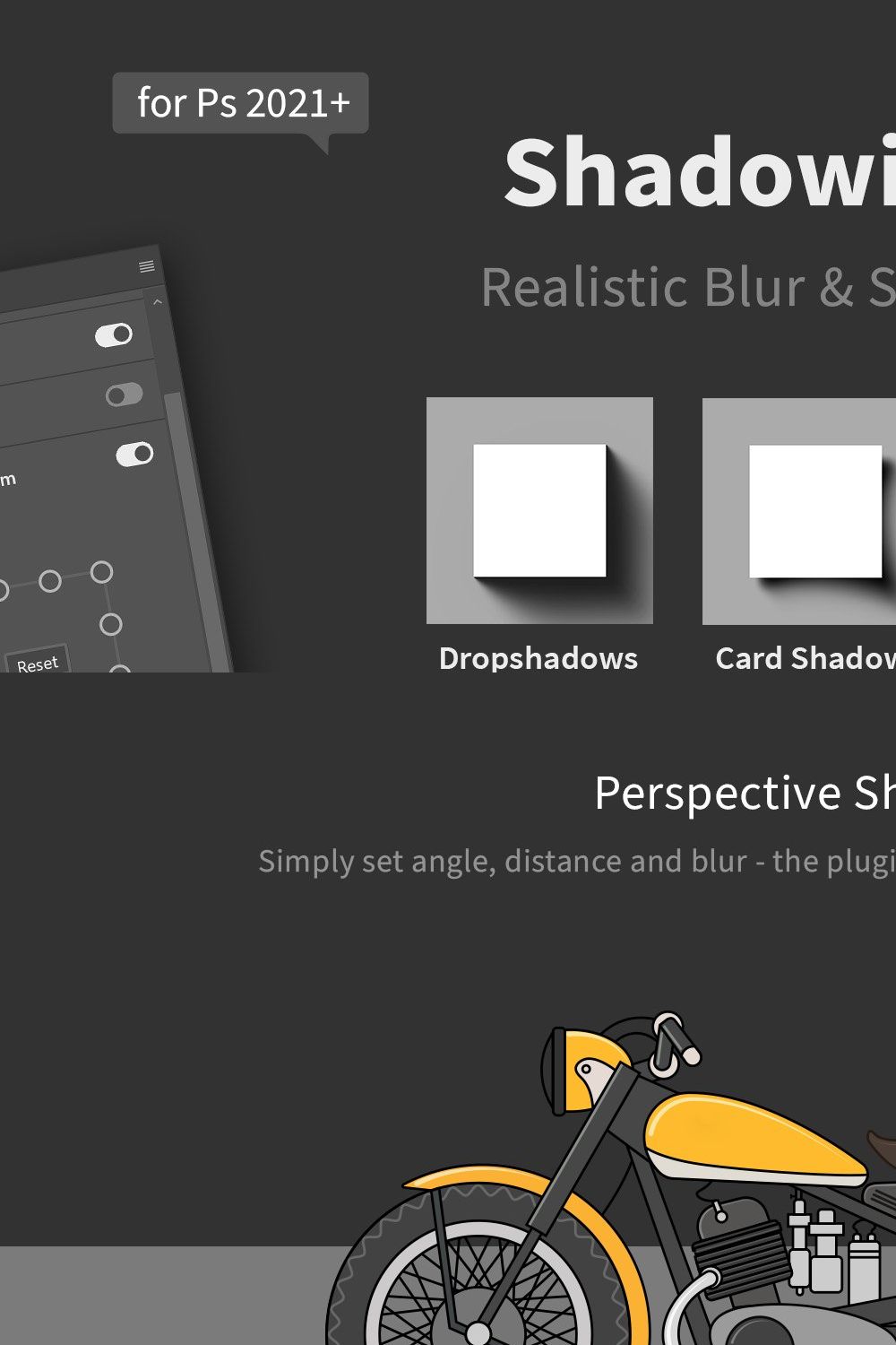 Shadowify 2 - Blur & Shadow Plugin pinterest preview image.
