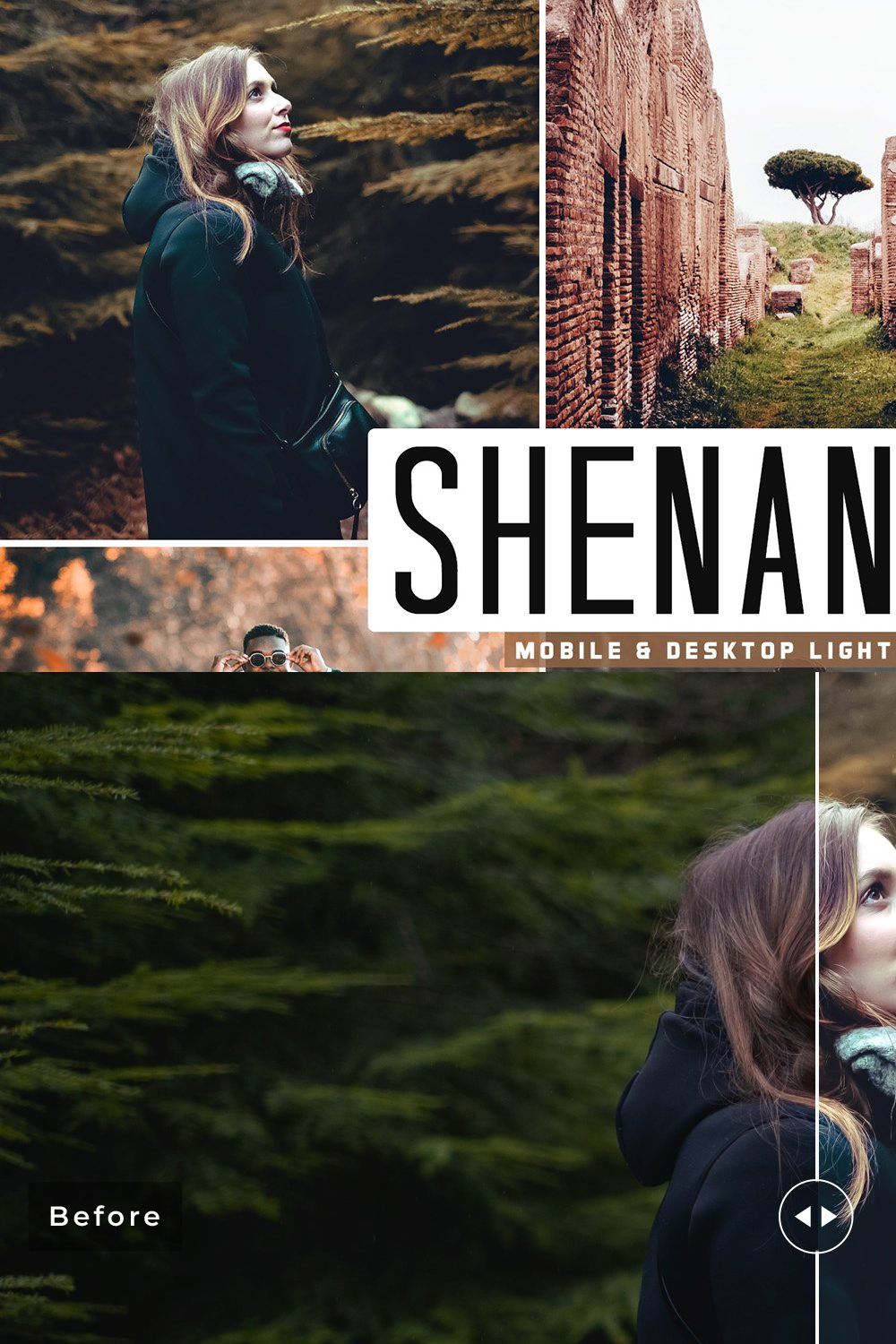 Shenandoah Pro Lightroom Presets pinterest preview image.