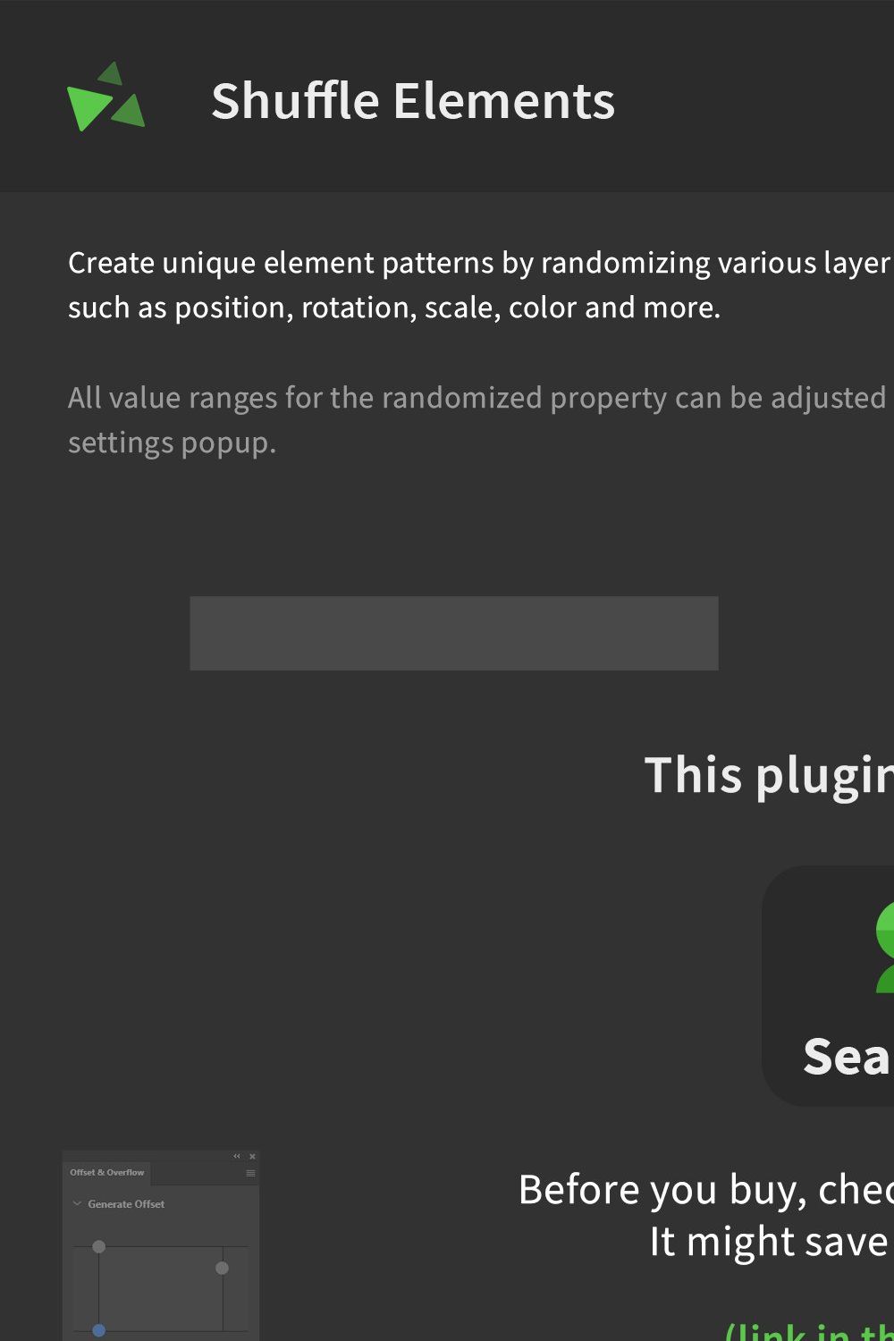 Shuffle Elements - Randomize Layers pinterest preview image.