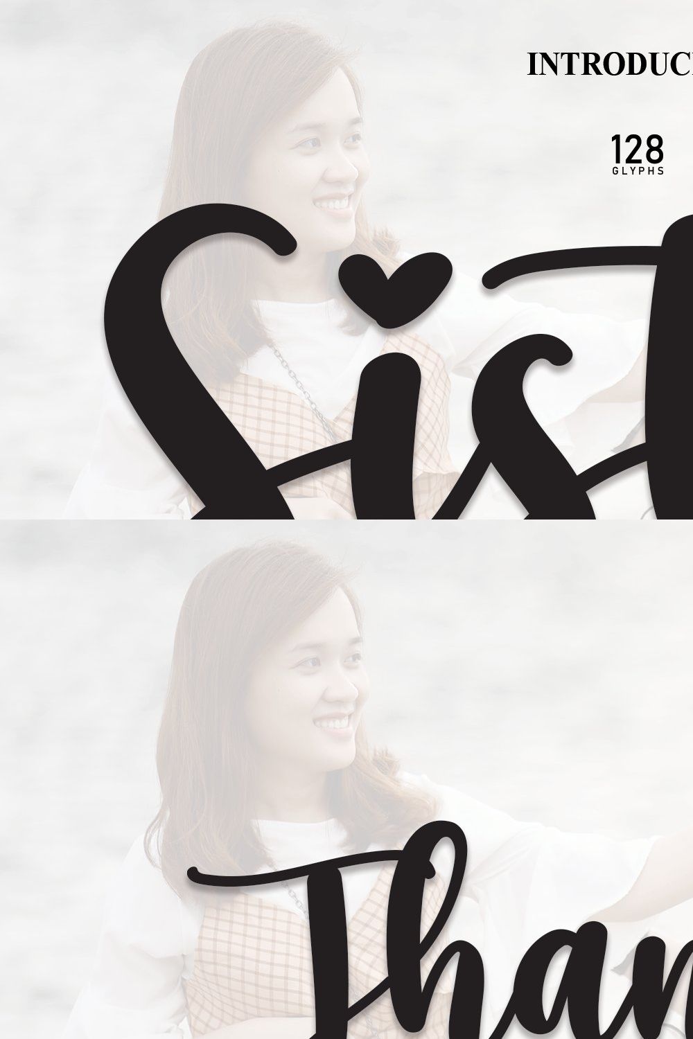 Sister | Script Font pinterest preview image.