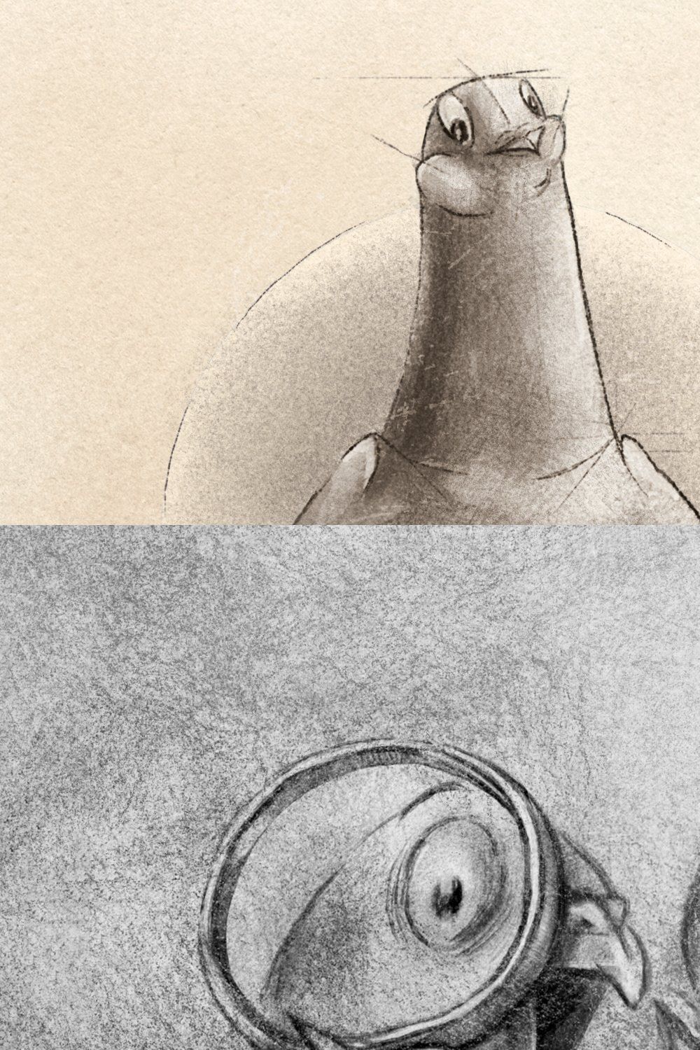 Sketch & Pencil Photoshop Brushes pinterest preview image.
