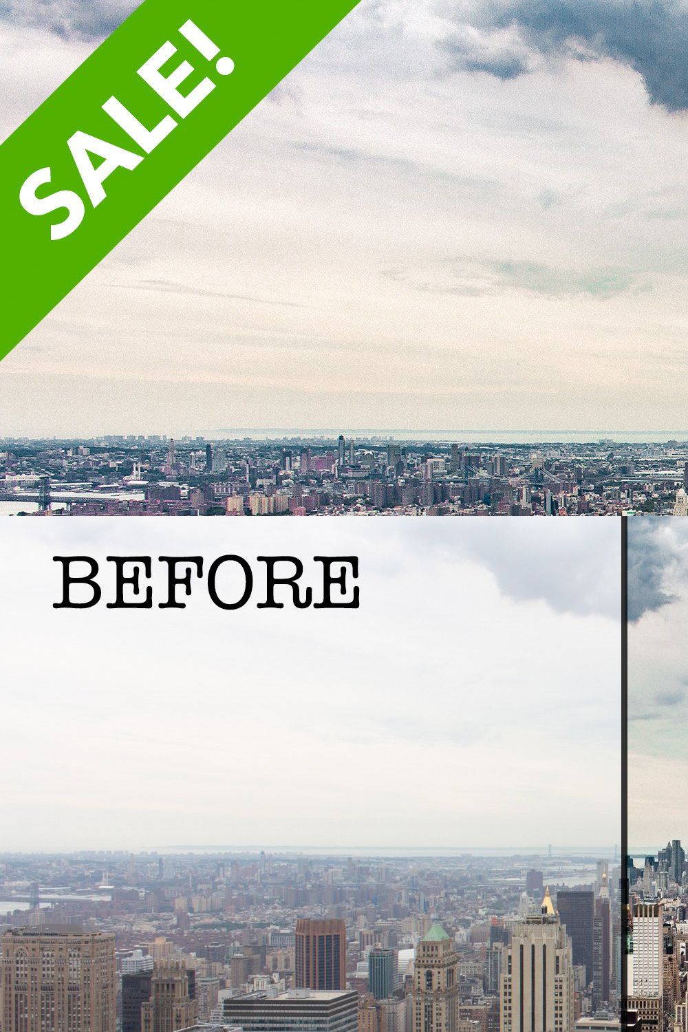 Skyline V1 - Pro Lightroom Presets pinterest preview image.