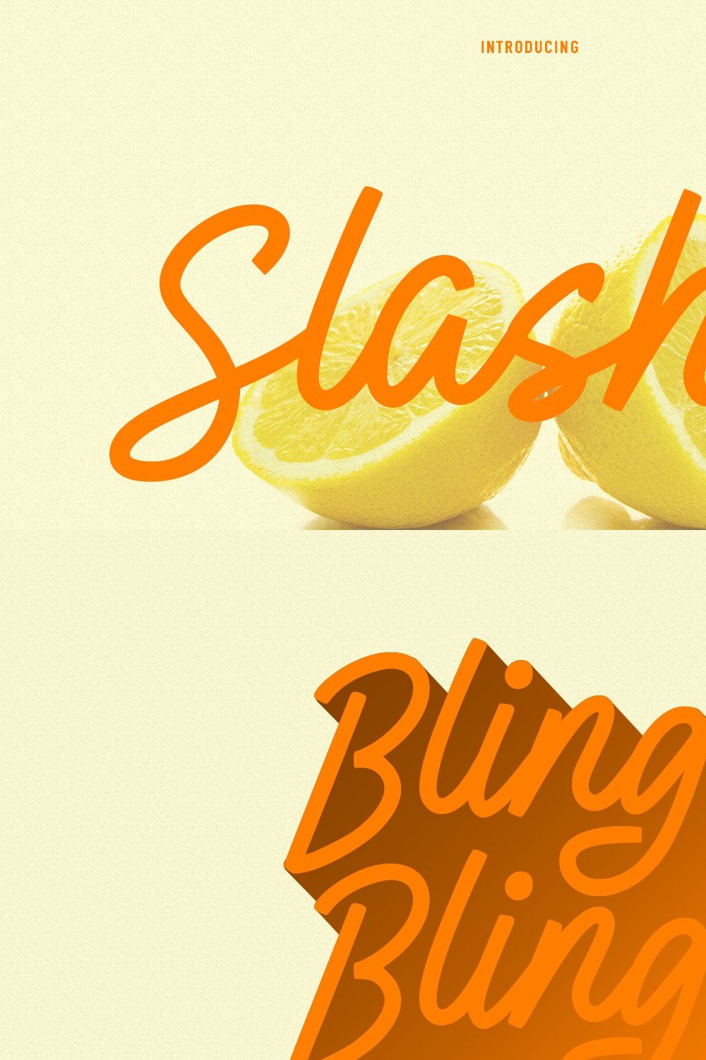 Slashty Handwritten Script Signature pinterest preview image.